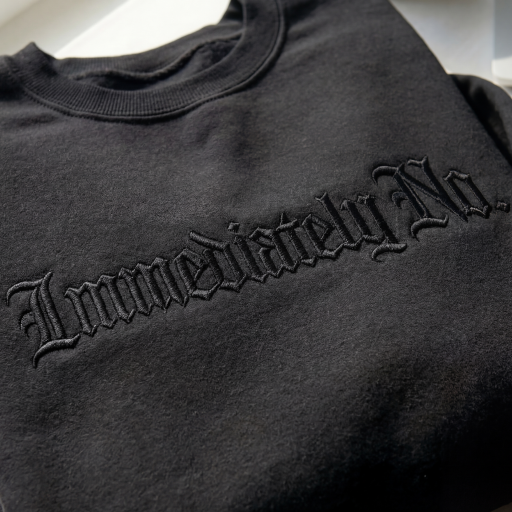 Immediately No. Gothic Embroidered Shirt