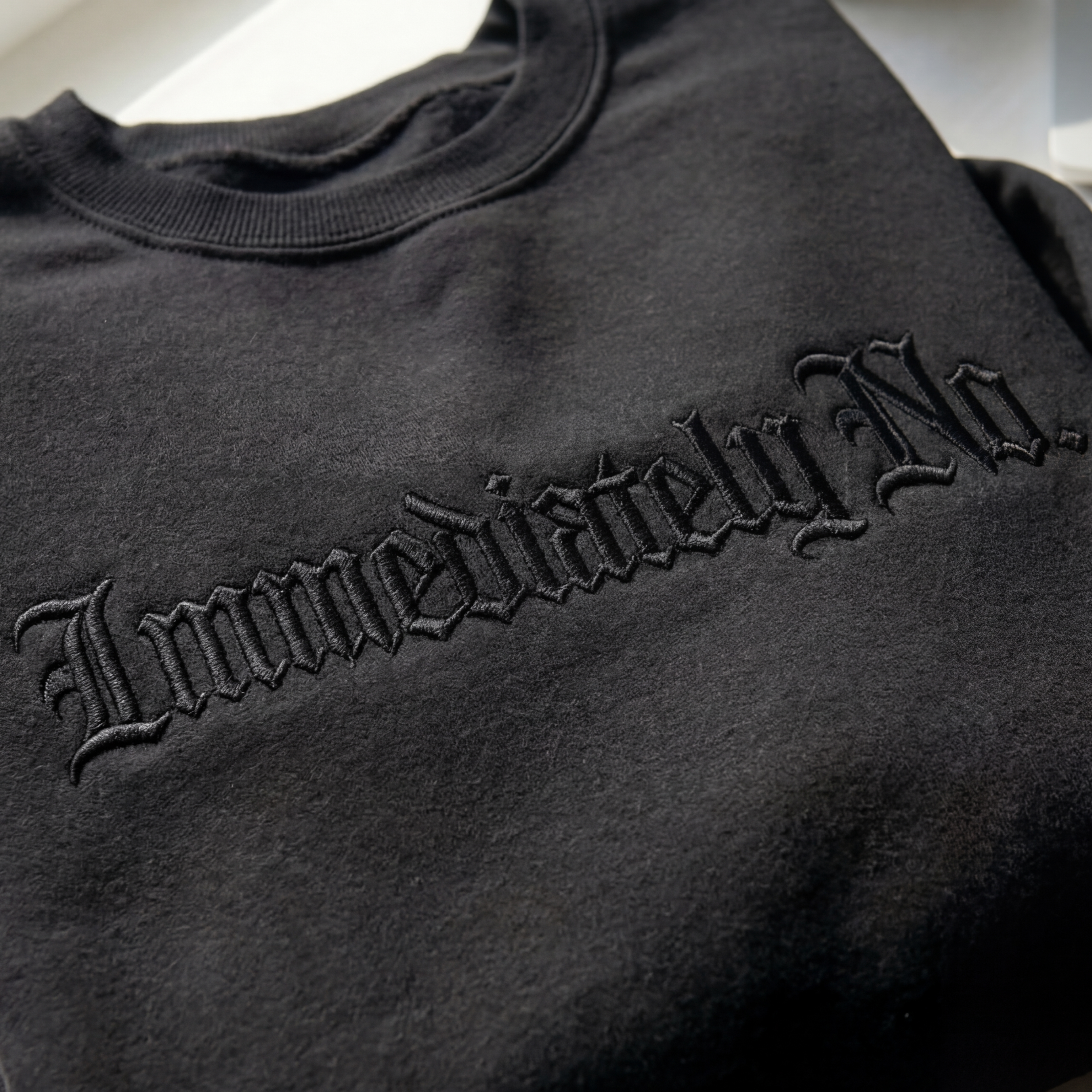 Immediately No. Gothic Embroidered Shirt