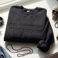 Dangerously Overeducated Embroidered Shirt