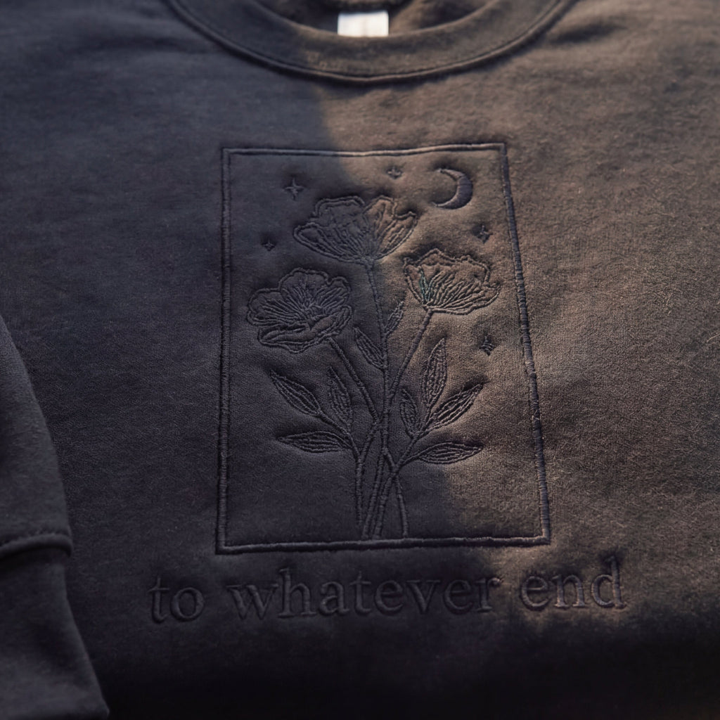 To Whatever End Embroidered Shirt